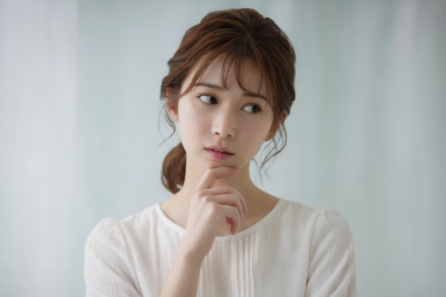 噛み合わせの治療はいくらかかるのか考える女性
